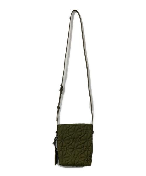 Kate Spade（ケイトスペード）Kate Spade (ケイトスペード) ティリー キルテッド スモール クロスボディ カーキの古着・服飾アイテム