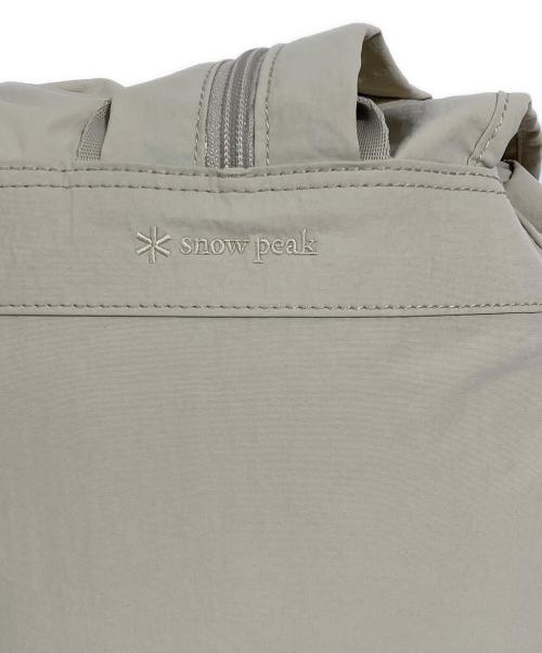 Snow peak（スノーピーク）snow peak (スノーピーク) Cample Mini Backpack 9L ベージュの古着・服飾アイテム