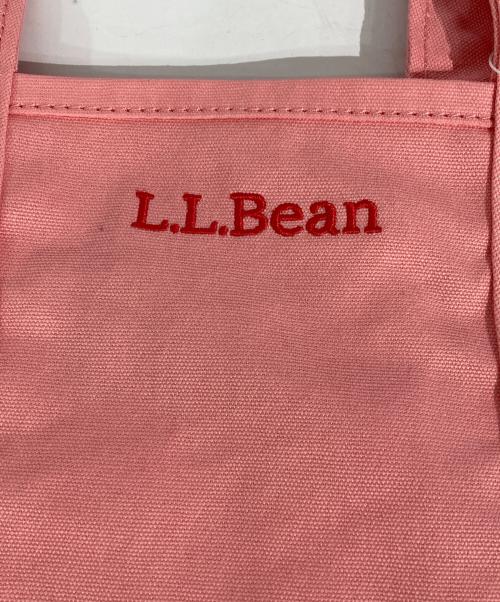L.L.Bean（エルエルビーン）L.L.Bean (エルエルビーン) 別注record tote bag ピンク 未使用品の古着・服飾アイテム
