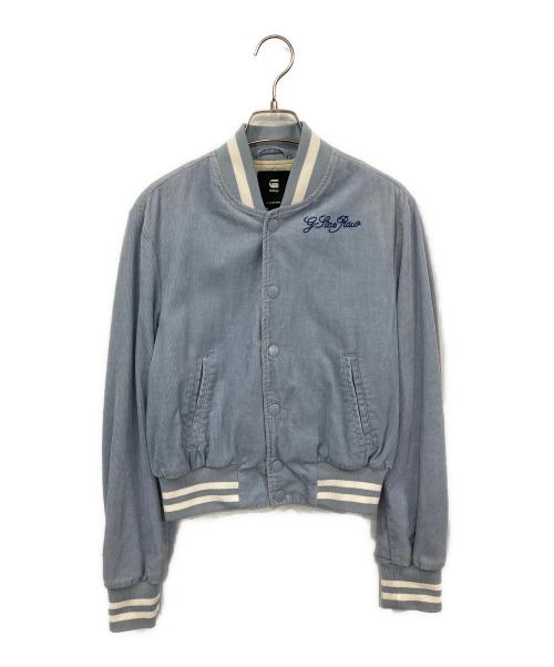 G-STAR RAW（ジースターロゥ）G-STAR RAW (ジースターロゥ) Y2K Bomber Jacket ブルー サイズ:Sの古着・服飾アイテム