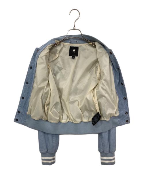 G-STAR RAW（ジースターロゥ）G-STAR RAW (ジースターロゥ) Y2K Bomber Jacket ブルー サイズ:Sの古着・服飾アイテム