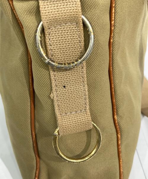 brady（ブレディ）brady (ブレディ) レザーキャンバスバッグ ブラウンの古着・服飾アイテム