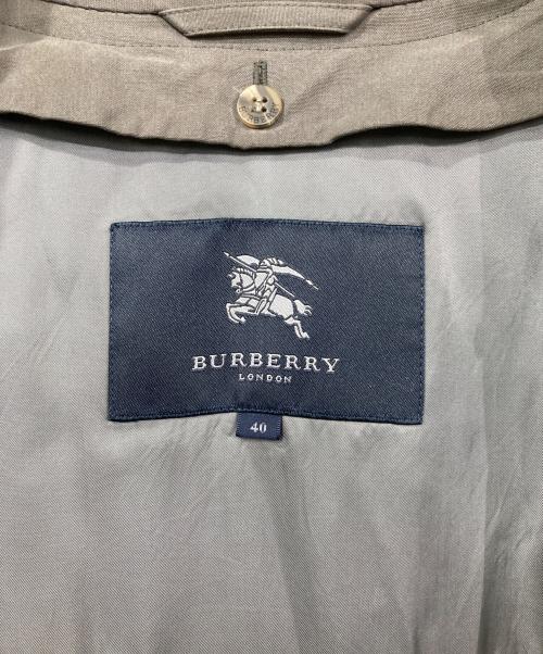 BURBERRY LONDON（バーバリーロンドン）BURBERRY LONDON (バーバリーロンドン) ライナー付きトレンチコート グレー サイズ:40の古着・服飾アイテム
