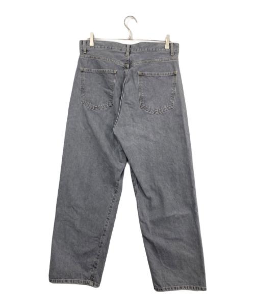 STEVEN ALAN（スティーブンアラン）STEVEN ALAN (スティーブンアラン) 13.5ozデニム5ポケットバギーテーパードパンツ グレー サイズ:33の古着・服飾アイテム