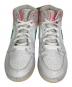NIKE (ナイキ) GS Air Jordan 1 Mid ホワイト×ピンク サイズ:US7Y：7000円