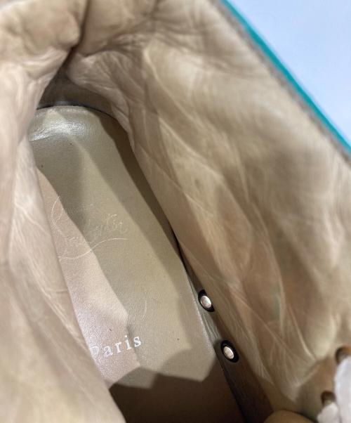 Christian Louboutin（クリスチャン・ルブタン）Christian Louboutin (クリスチャン・ルブタン) ハイカットスニーカー ブルー×イエロー サイズ:不明の古着・服飾アイテム