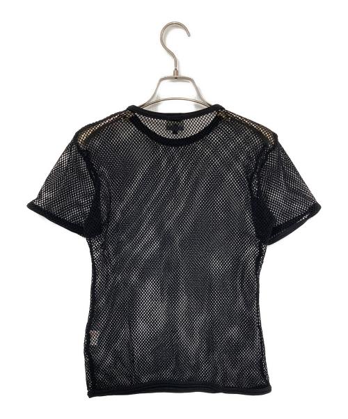 Jean Paul Gaultier homme（ジャンポールゴルチェオム）Jean Paul Gaultier homme (ジャンポールゴルチェオム) メッシュカットソー ブラック サイズ:Mの古着・服飾アイテム