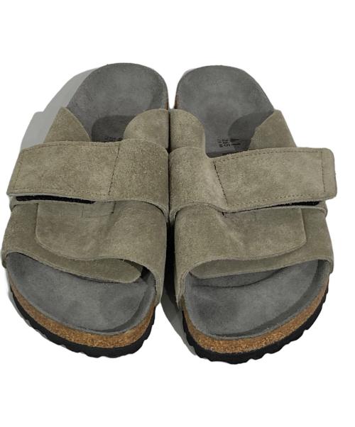 BIRKENSTOCK（ビルケンシュトック）BIRKENSTOCK (ビルケンシュトック) スエードサンダル カーキ サイズ:41の古着・服飾アイテム