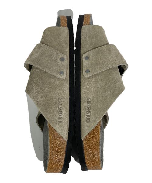 BIRKENSTOCK（ビルケンシュトック）BIRKENSTOCK (ビルケンシュトック) スエードサンダル カーキ サイズ:41の古着・服飾アイテム