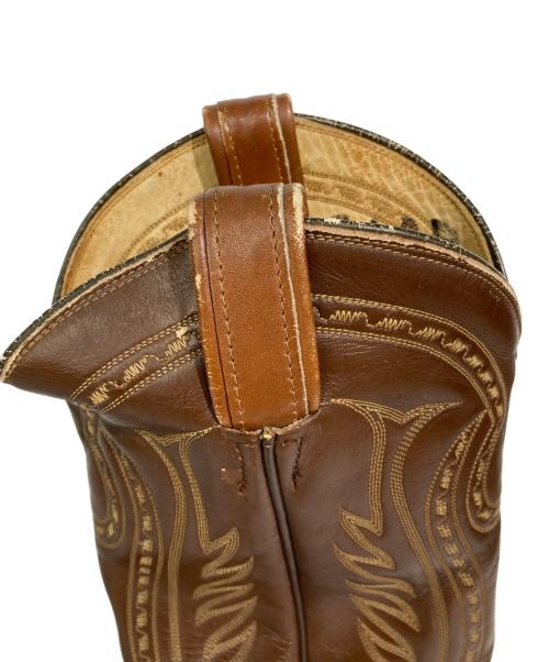 TONY LAMA（トニーラマ）TONY LAMA (トニーラマ) ウェスタンブーツ ブラウン サイズ:9の古着・服飾アイテム