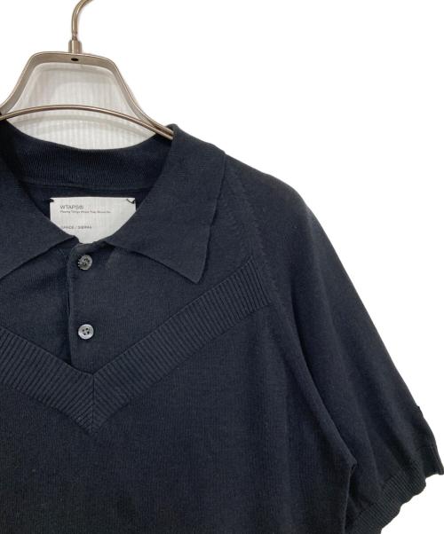 WTAPS（ダブルタップス）WTAPS (ダブルタップス) CARIB SHIRT POLO ブラック サイズ:表記無しの古着・服飾アイテム