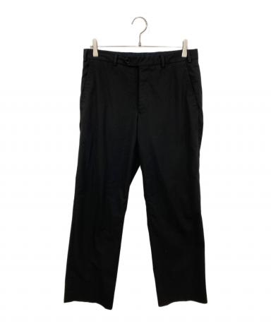 お値下げ！新品★ARMANI COLLEZIONI 黒スラックス 新品タグ付き 中古・古着通販】ARMANI COLLEZIONI (アルマーニ コレツィオーニ