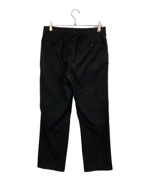 ARMANI COLLEZIONI（アルマーニ コレツィオーニ）ARMANI COLLEZIONI (アルマーニ コレツィオーニ) ノータックパンツ ブラック サイズ:48の古着・服飾アイテム