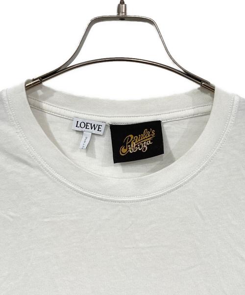 LOEWE（ロエベ）LOEWE (ロエベ) Paula's Ibiza コラボグラフィックプリントTシャツ ホワイト サイズ:Mの古着・服飾アイテム
