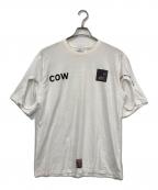 BURBERRYバーバリー）の古着「COWプリントTシャツ」｜ホワイト
