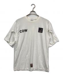 BURBERRY（バーバリー）の古着「COWプリントTシャツ」｜ホワイト