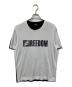 FENDI（フェンディ）の古着「バイカラーFREEDOMTシャツ」｜ホワイト×ブラック