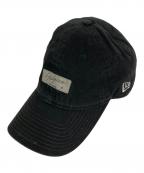 New Era×YOHJI YAMAMOTOニューエラ×ヨウジヤマモト）の古着「BOX LOGO CAP」｜ブラック