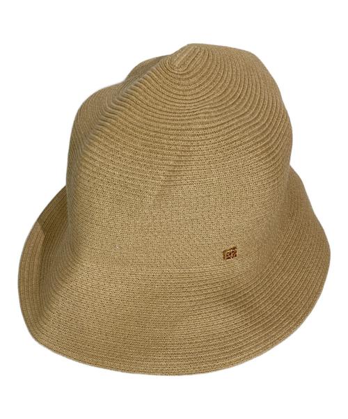 CA4LA（カシラ）CA4LA (カシラ) Acka (エーシーケーエー) ペーパーハット ベージュの古着・服飾アイテム