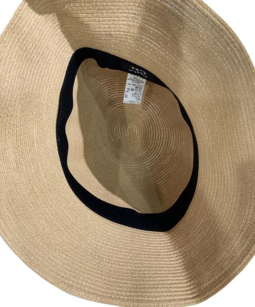 CA4LA（カシラ）CA4LA (カシラ) Acka (エーシーケーエー) ペーパーハット ベージュの古着・服飾アイテム