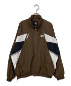 UMBROアンブロ）の古着「STAND-NECK JACKET」｜ブラウン