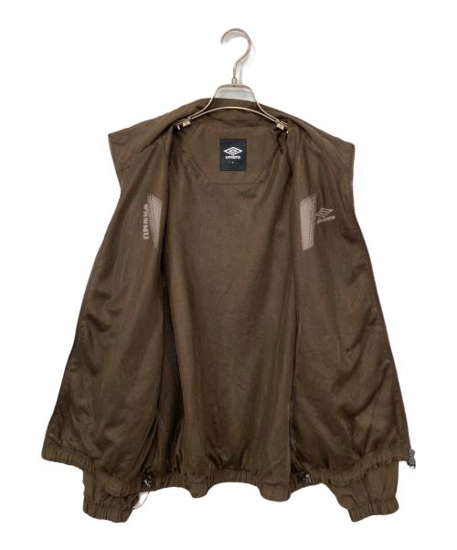 UMBRO（アンブロ）UMBRO (アンブロ) STAND-NECK JACKET ブラウン サイズ:Mの古着・服飾アイテム