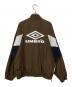 UMBRO (アンブロ) STAND-NECK JACKET ブラウン サイズ:M：10000円
