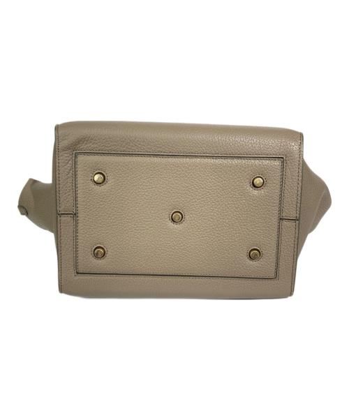 CELINE（セリーヌ）CELINE (セリーヌ) タイバッグ ベージュの古着・服飾アイテム