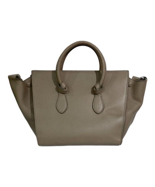 CELINE（セリーヌ）CELINE (セリーヌ) タイバッグ ベージュの古着・服飾アイテム