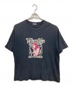 Hysteric Glamourヒステリックグラマー）の古着「GET STONEDプリントTシャツ」｜ネイビー