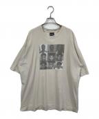 REVENGEリベンジ）の古着「YOUNGBOY NEVER BROKE AGAIN MUGSHOTTEE」｜ベージュ