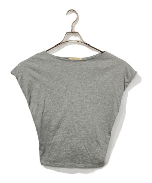 Curensology（カレンソロジー）Curensology (カレンソロジー) バックシャーリングTシャツ グレー サイズ:Fの古着・服飾アイテム