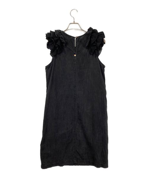 DIESEL（ディーゼル）DIESEL (ディーゼル) ノースリーブワンピース ブラック サイズ:XXSの古着・服飾アイテム