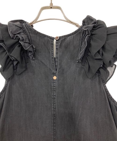 DIESEL（ディーゼル）DIESEL (ディーゼル) ノースリーブワンピース ブラック サイズ:XXSの古着・服飾アイテム