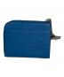 PELLE BORSA (ペレボルサ) ミニL字財布 ブルー：6000円