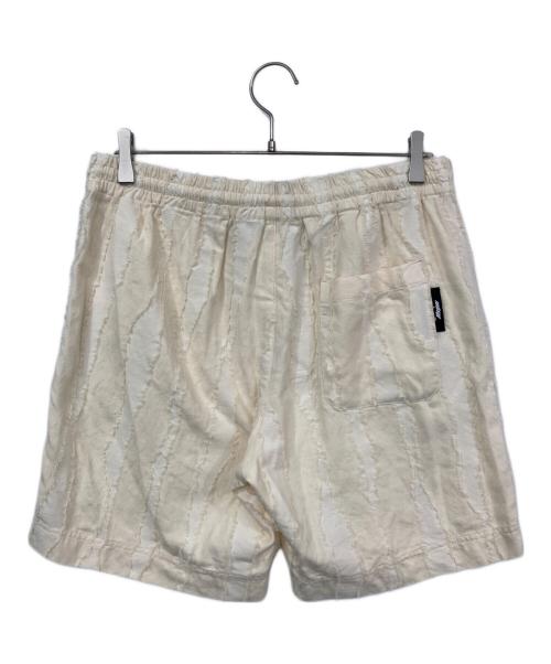 MSGM（エムエスジーエム）MSGM (エムエスジーエム) ジャカードハーフパンツ ベージュ サイズ:48の古着・服飾アイテム