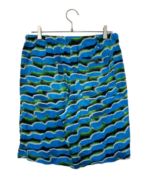 DRIES VAN NOTEN（ドリスヴァンノッテン）DRIES VAN NOTEN (ドリスヴァンノッテン) LEN LYE (レン・ライ) ハーフパンツ ブルー サイズ:46の古着・服飾アイテム