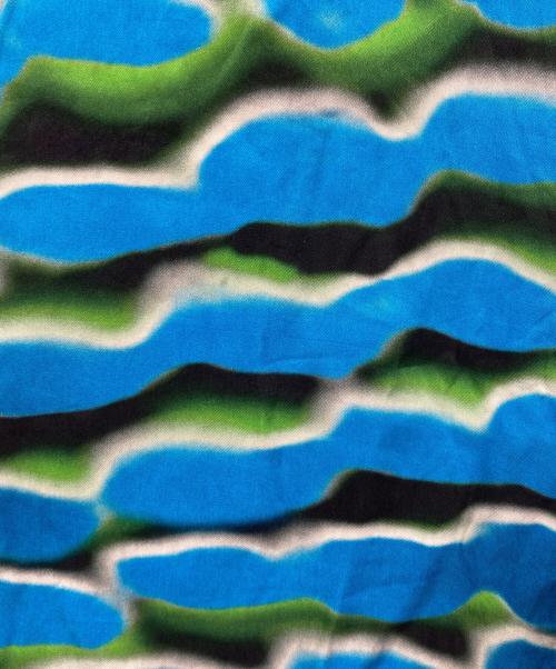 DRIES VAN NOTEN（ドリスヴァンノッテン）DRIES VAN NOTEN (ドリスヴァンノッテン) LEN LYE (レン・ライ) ハーフパンツ ブルー サイズ:46の古着・服飾アイテム