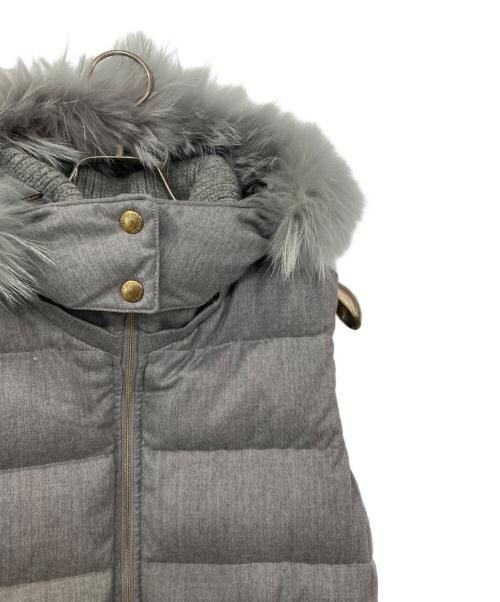 TATRAS（タトラス）TATRAS (タトラス) ウールダウンベスト グレー サイズ:2の古着・服飾アイテム