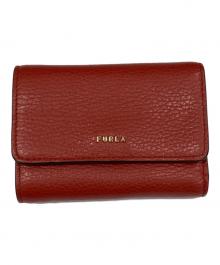FURLA（フルラ）の古着「3つ折り財布」｜レッド