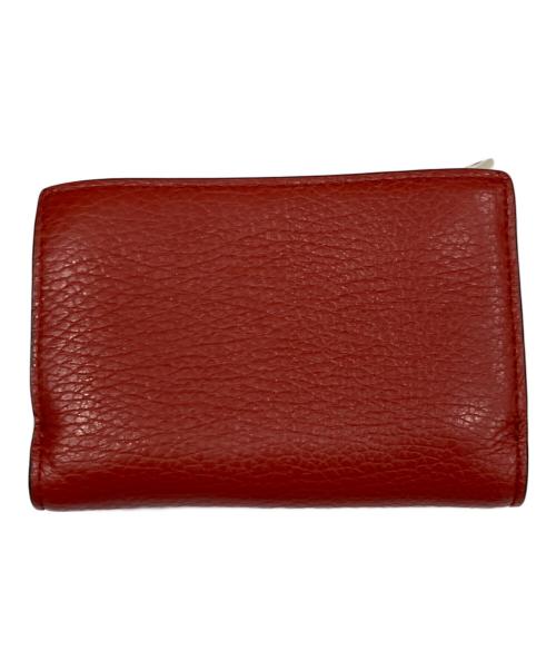 FURLA（フルラ）FURLA (フルラ) 3つ折り財布 レッドの古着・服飾アイテム