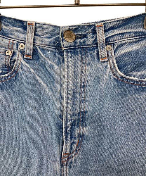 NEEDBY herritage（ニードバイ ヘリテージ）NEEDBY herritage (ニードバイ ヘリテージ) LISA ダメージデニムパンツ インディゴ サイズ:24の古着・服飾アイテム
