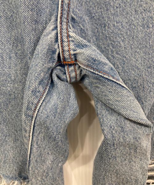 NEEDBY herritage（ニードバイ ヘリテージ）NEEDBY herritage (ニードバイ ヘリテージ) LISA ダメージデニムパンツ インディゴ サイズ:24の古着・服飾アイテム