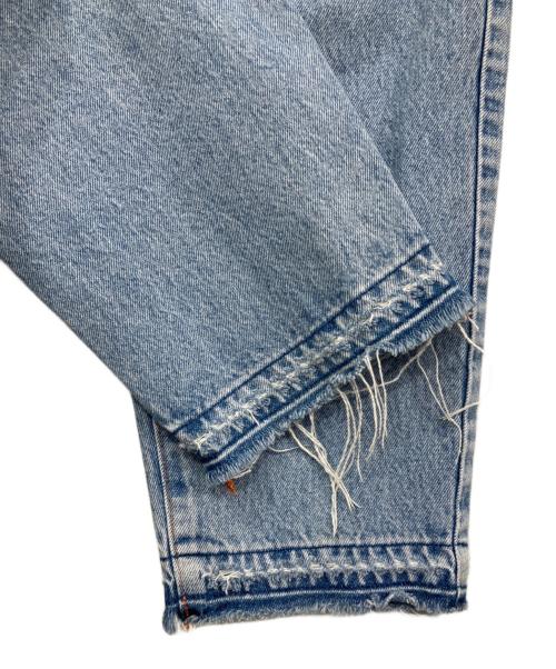 NEEDBY herritage（ニードバイ ヘリテージ）NEEDBY herritage (ニードバイ ヘリテージ) LISA ダメージデニムパンツ インディゴ サイズ:24の古着・服飾アイテム