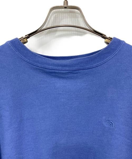 THE NORTHFACE PURPLELABEL（ザ・ノースフェイス パープルレーベル）THE NORTHFACE PURPLELABEL (ザ・ノースフェイス パープルレーベル) 10oz Mountain Crew Neck Sweat ブルー サイズ:Sの古着・服飾アイテム