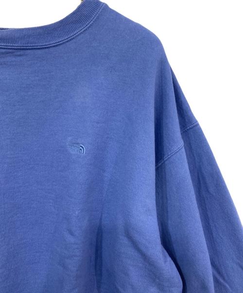 THE NORTHFACE PURPLELABEL（ザ・ノースフェイス パープルレーベル）THE NORTHFACE PURPLELABEL (ザ・ノースフェイス パープルレーベル) 10oz Mountain Crew Neck Sweat ブルー サイズ:Sの古着・服飾アイテム