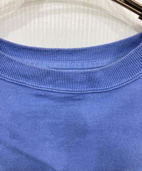 THE NORTHFACE PURPLELABEL（ザ・ノースフェイス パープルレーベル）THE NORTHFACE PURPLELABEL (ザ・ノースフェイス パープルレーベル) 10oz Mountain Crew Neck Sweat ブルー サイズ:Sの古着・服飾アイテム