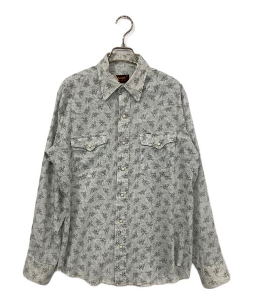 Wrangler（ラングラー）Wrangler (ラングラー) 襟芯シャツ ホワイト サイズ:Mの古着・服飾アイテム