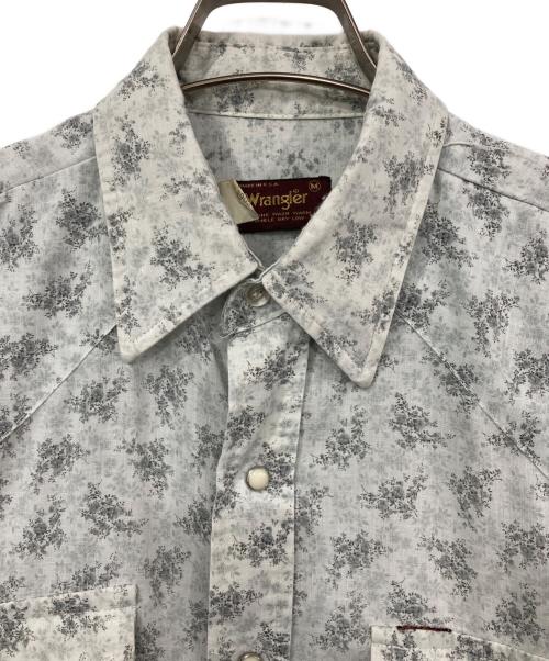 Wrangler（ラングラー）Wrangler (ラングラー) 襟芯シャツ ホワイト サイズ:Mの古着・服飾アイテム