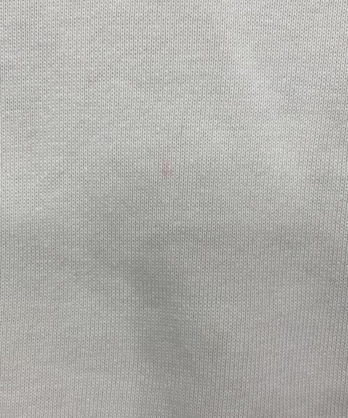 CUSHMAN（クッシュマン）CUSHMAN (クッシュマン) 両Vラグランスウェット ホワイト×ブラウン サイズ:Sの古着・服飾アイテム